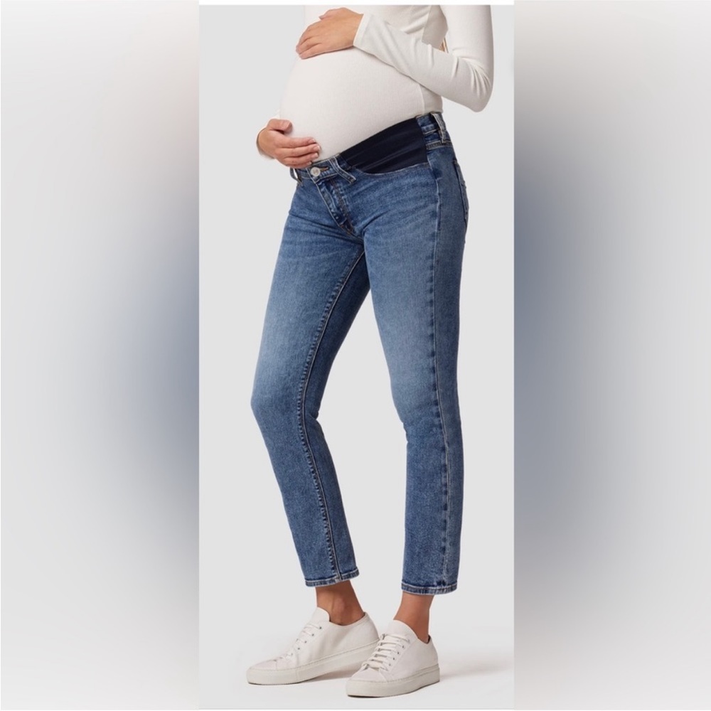 Hudson Maternity Nico Straight Ankle Jeans Size 26 NWT